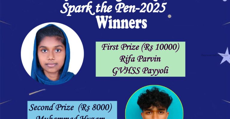 Essay writing Winners