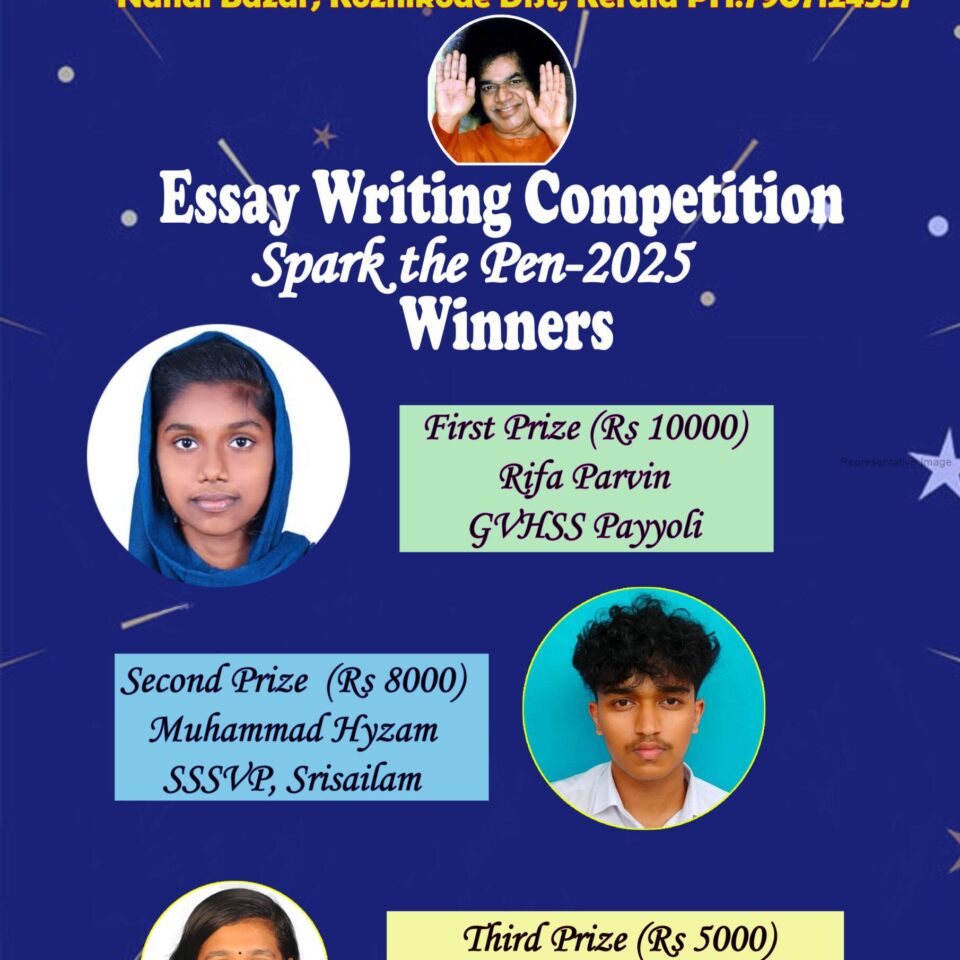 Essay writing Winners